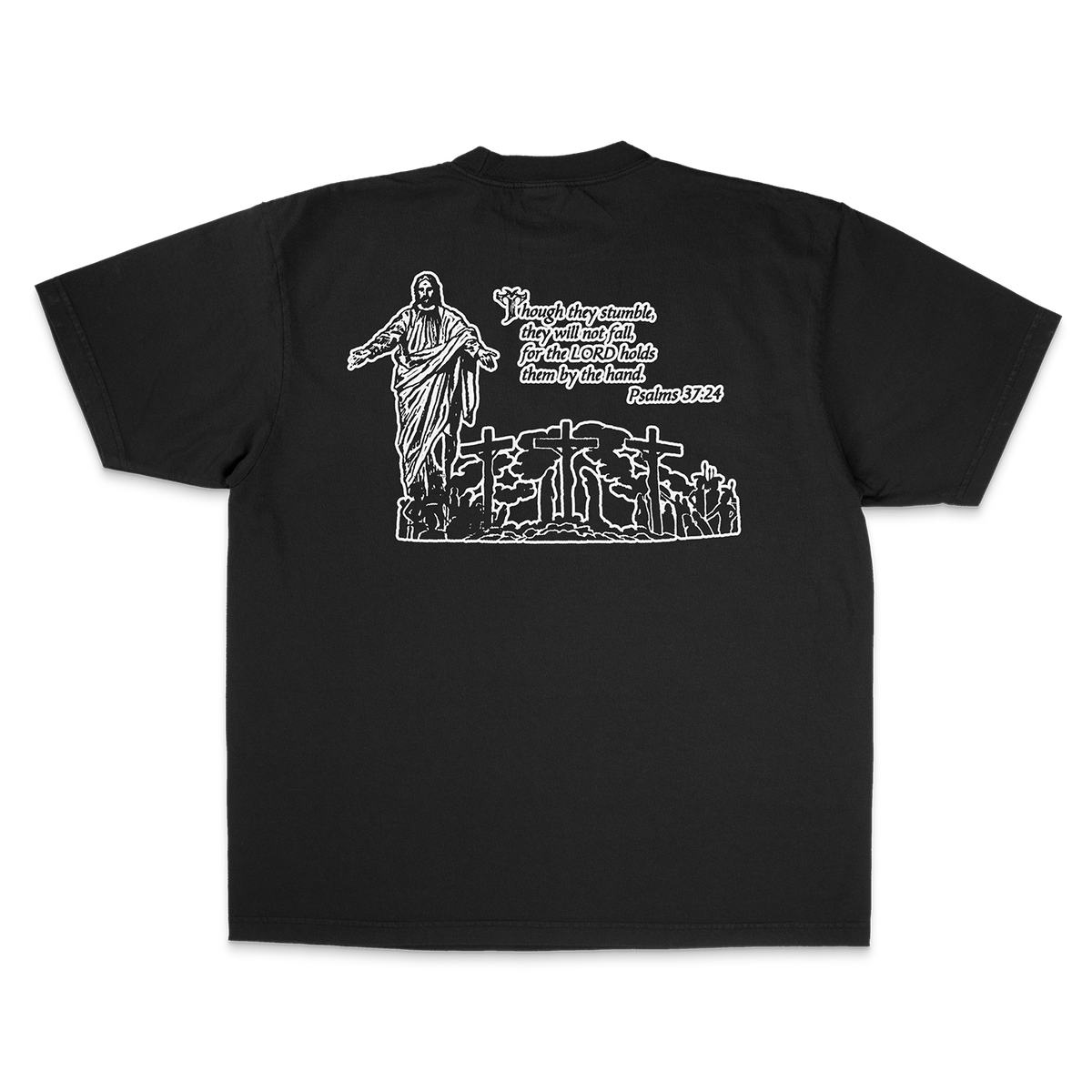 PSALMS 37:24 - T-SHIRT *pre-order*