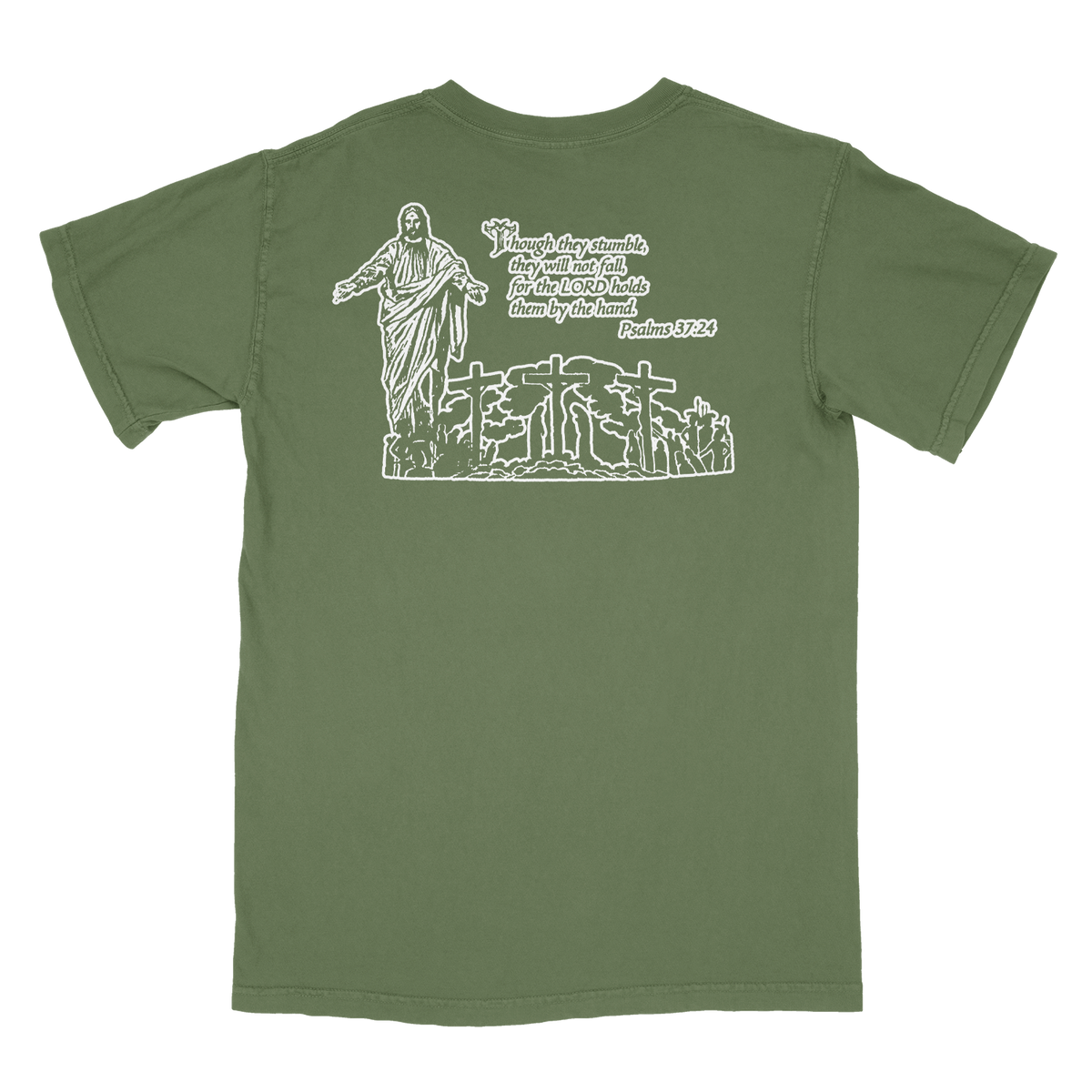 PSALMS 37:24 - T-SHIRT *pre-order*