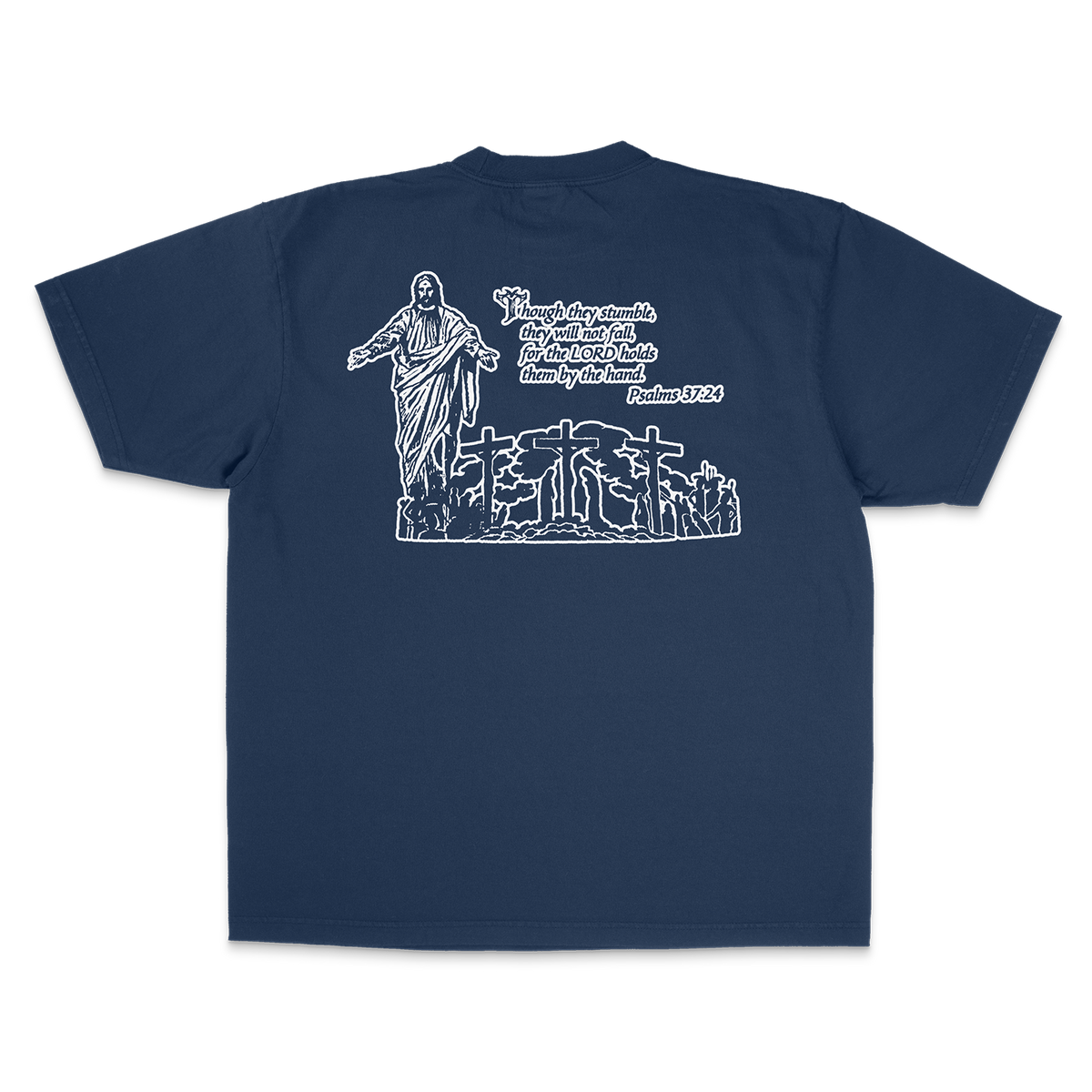 PSALMS 37:24 - T-SHIRT *pre-order*