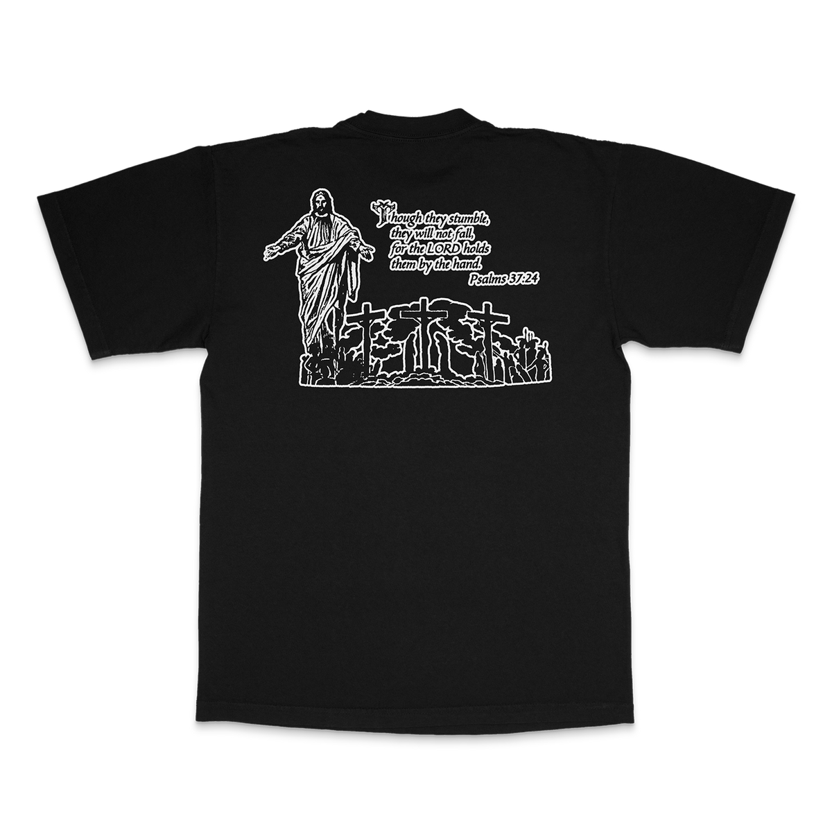 PSALMS 37:24 - T-SHIRT *pre-order*