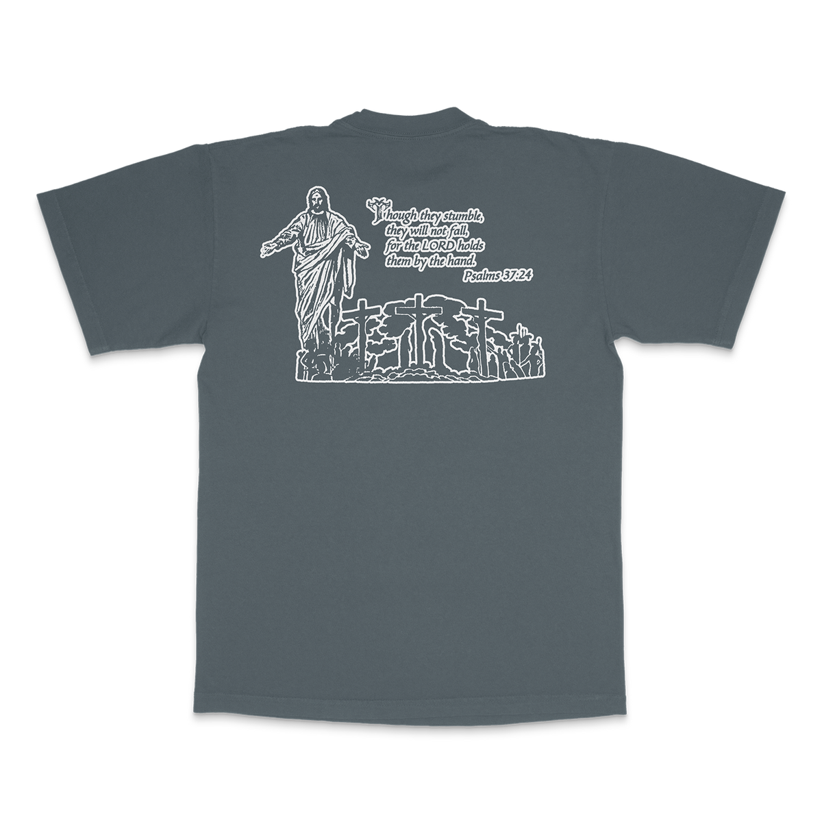 PSALMS 37:24 - T-SHIRT *pre-order*