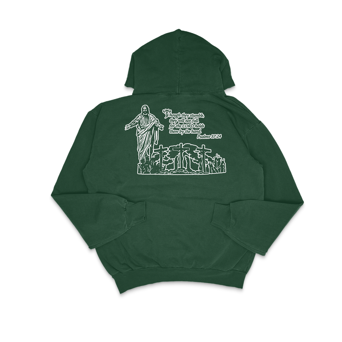 PSALMS 37:24 - PULLOVER HOODIE *pre-order*