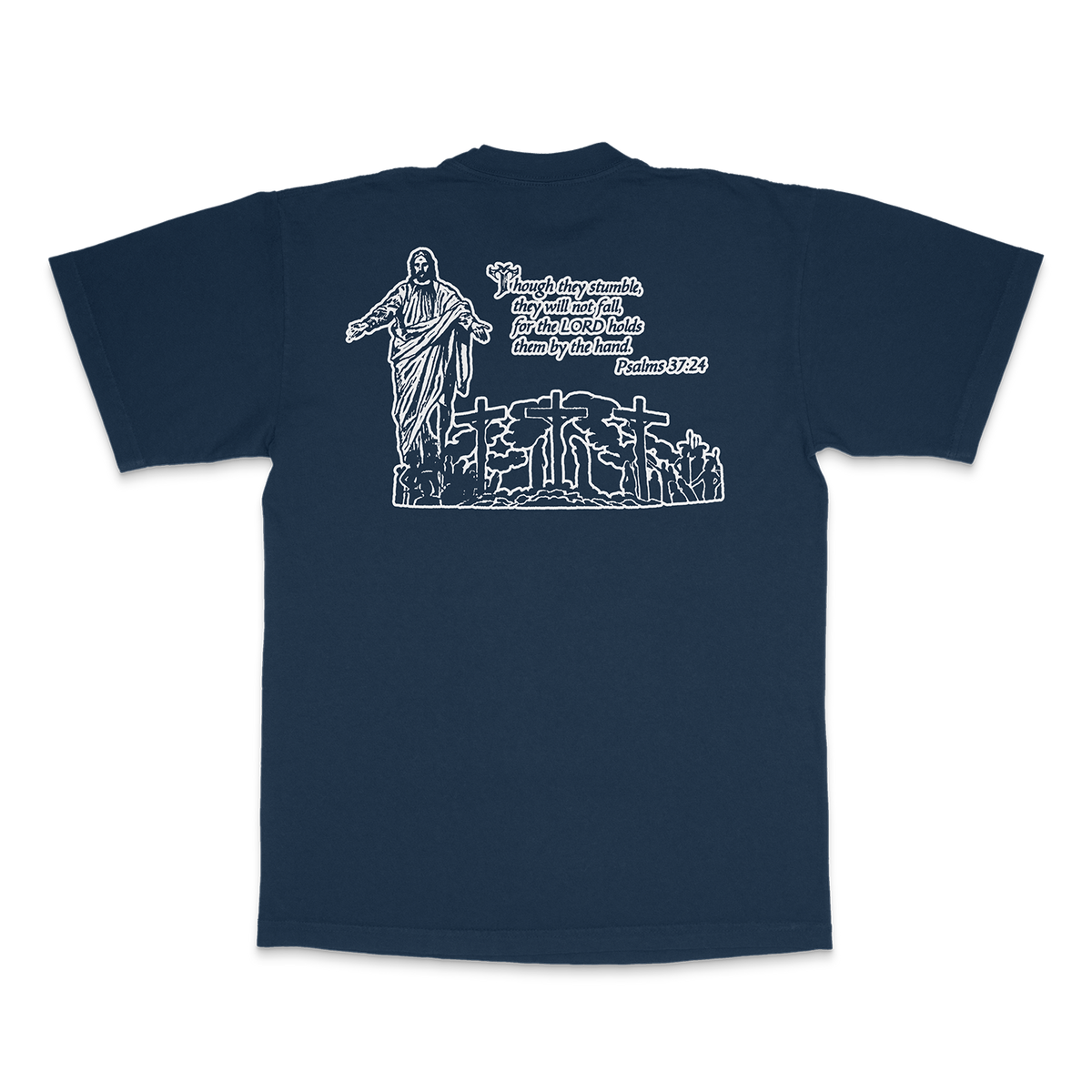 PSALMS 37:24 - T-SHIRT *pre-order*