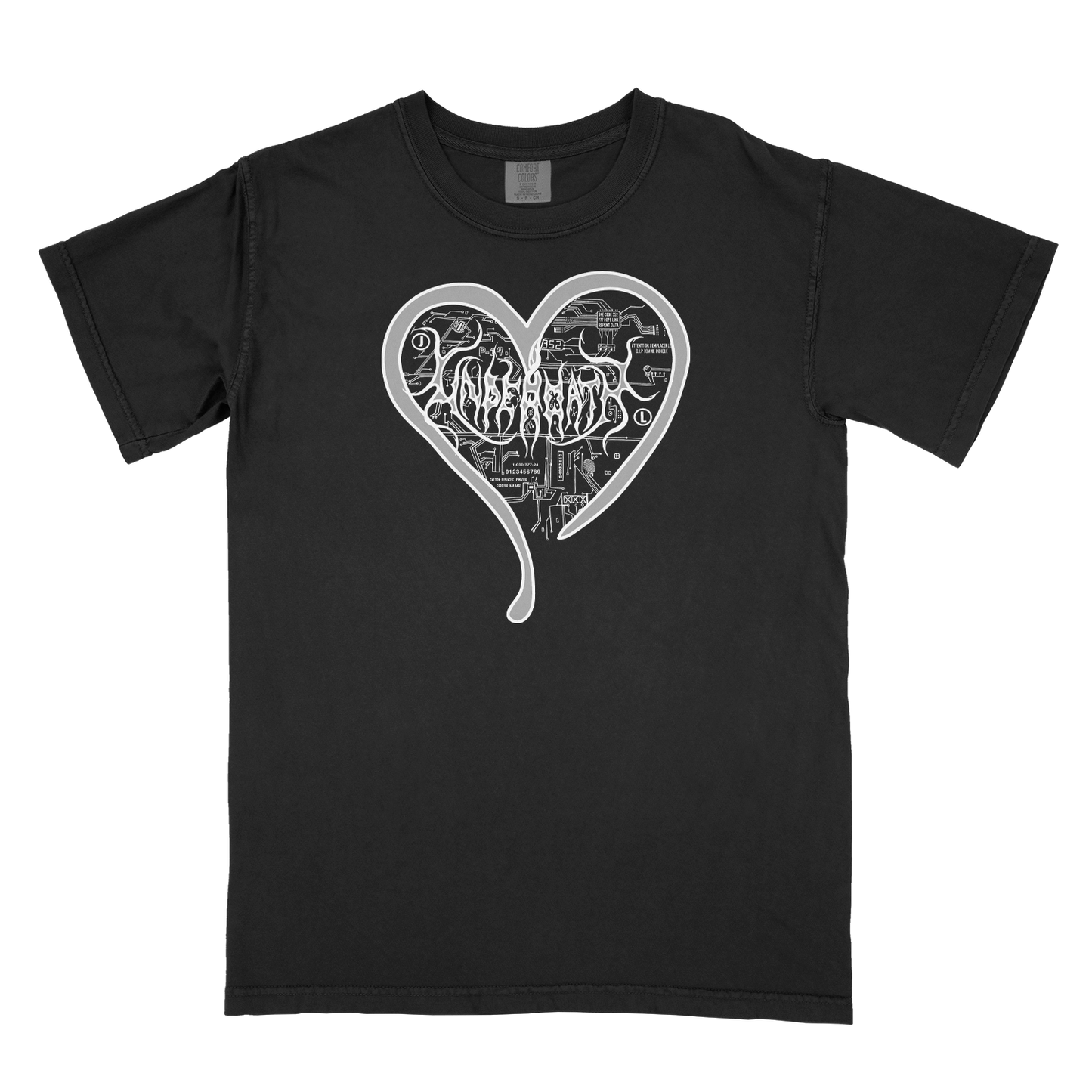 HEART OF STONE (SILVER) - T-SHIRT (extras)