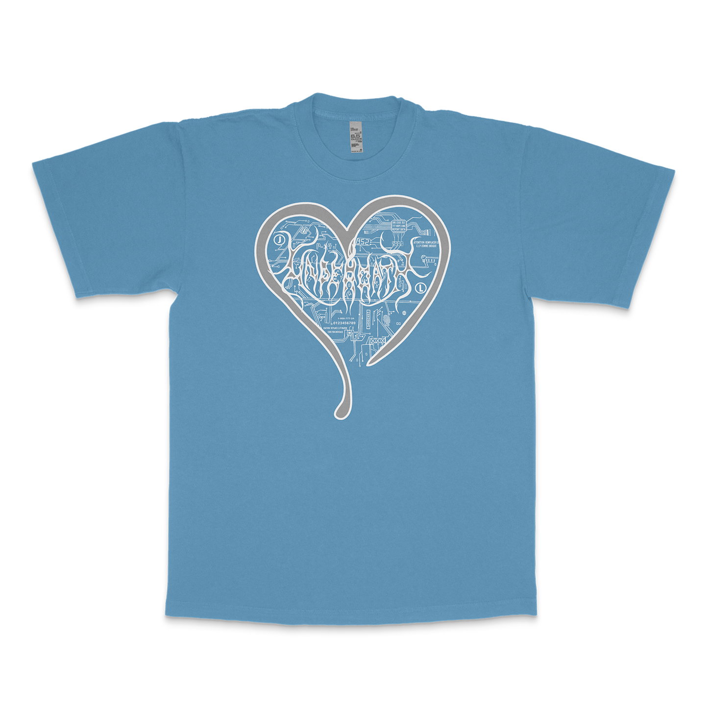 HEART OF STONE (SILVER) - T-SHIRT (extras)