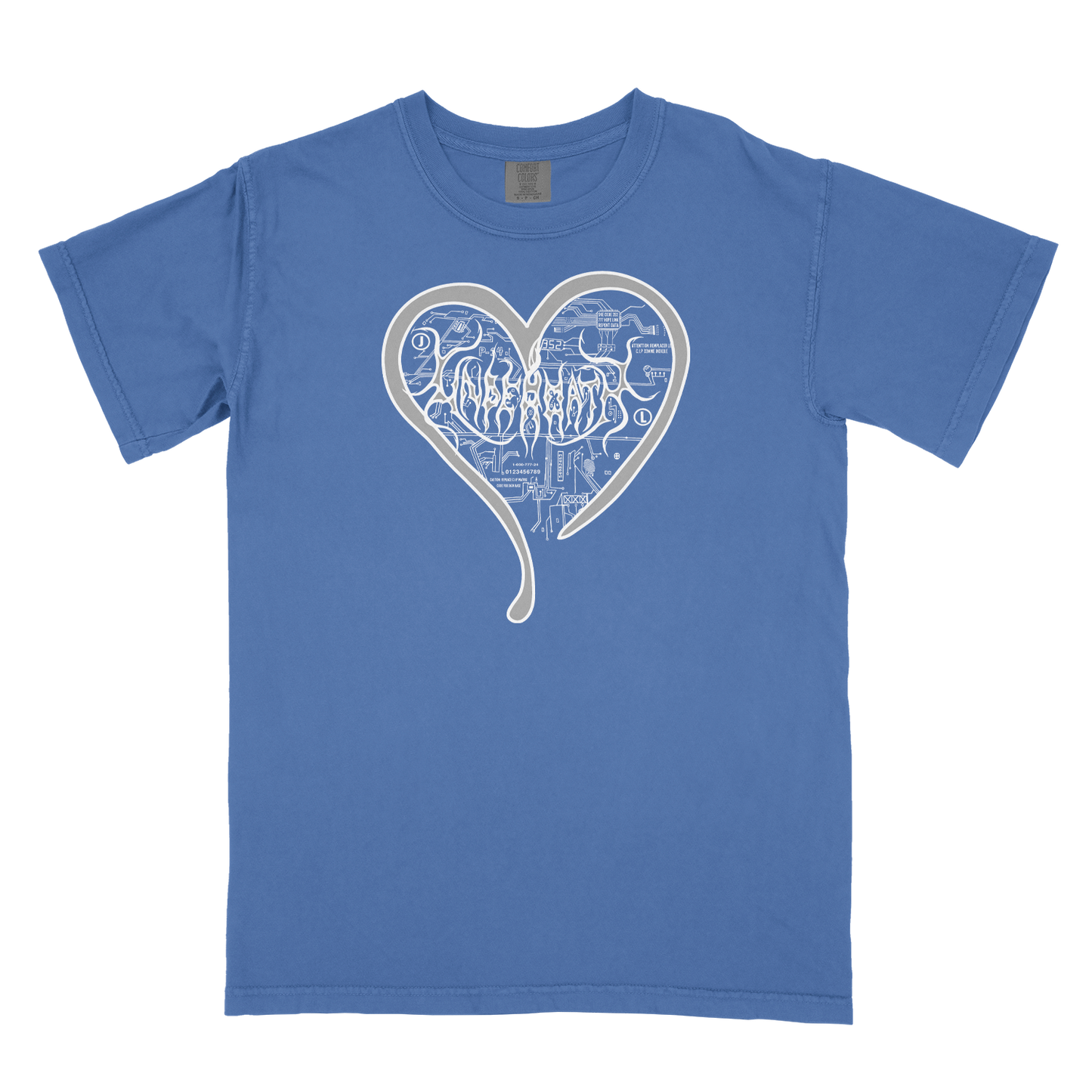 HEART OF STONE (SILVER) - T-SHIRT (extras)